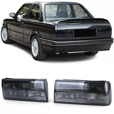 All Smoked Tail Lights For Bmw E30 Sedan Cabrio Wagon Facelift Model Nice Gift • $249.95