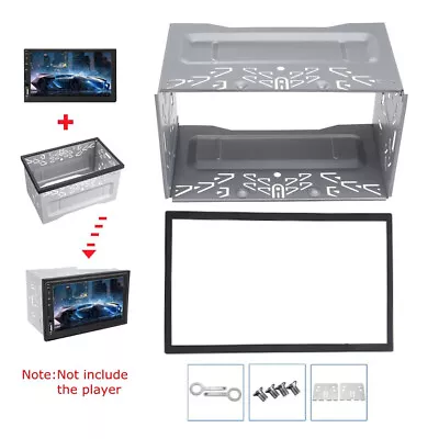 Double 2Din Car Stereo Radio DVD Player Metal Frame Mounting Dash Kit Universal • $19.99