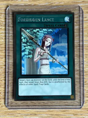 Forbidden Lance - NKRT-EN042 - Platinum Rare - YuGiOh - New • £3.51