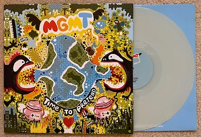 MGMT Time To Pretend 2015 EP RSD Glow In The Dark Vinyl Record Album Limited OOP • $239.99