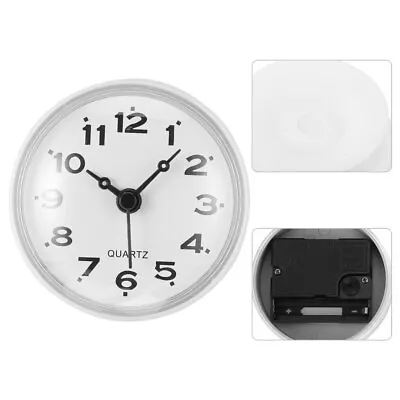 Suction Cup Clock Small Digital Wall Clock Washroom Clock Digital Clock Timer • $8.82
