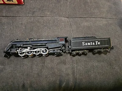 Mantua HO Scale Santa Fe 4-6-2 Steam Locomotive & Tender #4073. Untested • $49.99