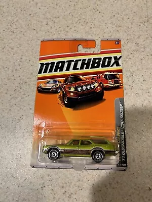 Matchbox 1/64 Diecast Heritage Classics Green 1971 Oldsmobile Vista Cruiser • $8.99