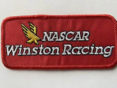 NASCAR Winston Cup Racing Patch Iron Sew On Vintage Style Retro Cap Hat • $5.60