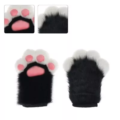 Oversized Cat Handmade Furry Devil Gloves Fursuit For Masquerade • $67.11