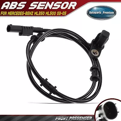 ABS Wheel Speed Sensor For Mercedes-Benz ML350 ML500 03-05 3.7L 5.0L Front Right • $11.99