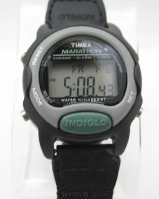 Women Timex Marathon Indiglo Quartz WR Digital Sport Watch (G241) • $19.99