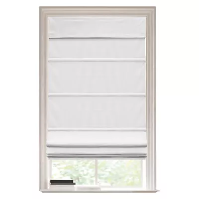 Roman Shades Classic Cordless Room Darkening Ready To Ship Today • $54.66