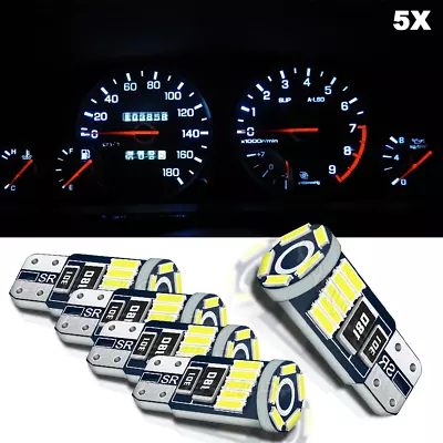 Gauge Cluster LED Dashboard Bulbs White For Chevy 1973-1987 C10 C20 C30 Truck • $10.99
