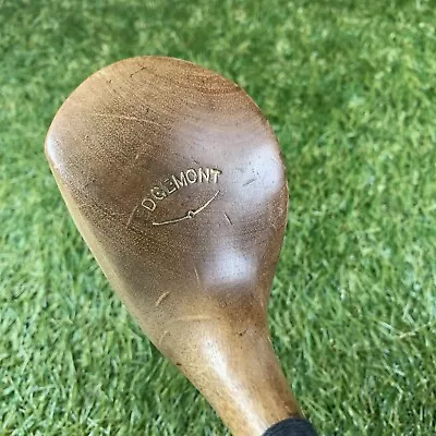 Antique MacGregor Edgemont Brassie Hickory Shaft RH 43  D2 14* 1915 USA • $70