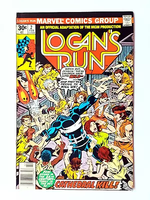 LOGAN'S RUN # 2 (Marvel Comics 1977) High Grade • £0.99