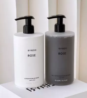 Byredo Rose Hand Wash & Hand Cream Lotion 450ml*2 Set • $170