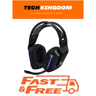 $236 • Buy Logitech G733 Lightspeed Black Gaming Headset 981-000867