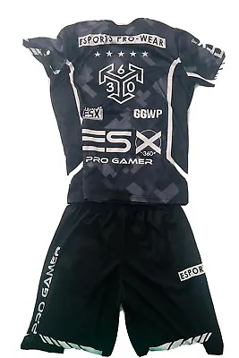 Youth ESports Motocross  Shorts Outfit Size 18 Used For A Halloween Costume • $1