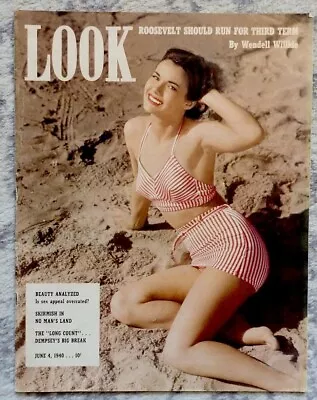 Look Magazine - June 4 1940 - Jack Dempsey - Shipped In A Box • $12.95