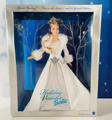 Holiday Visions Winter Fantasy 2003 Barbie Doll BRAND NEW • $33.71