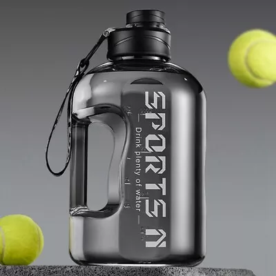 1.7L/2.2L 2.2L Water Bottle Large Cap Workout BPA Training Free Gym Sport Kettle • $18.79