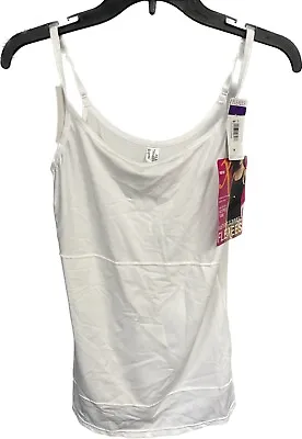 Maidenform Flexees Slimming Firm Control Tank Size 2XL White B180 • $14.95