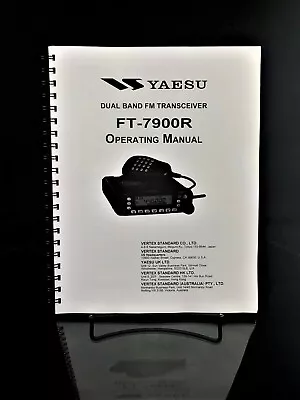 Yaesu FT-7900R Transceiver Instruction Manual Operating Guide Coil Bound • $16.95