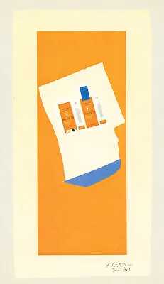 Robert Motherwell  Harvest With Blue Bottom  1973 Gemini G.E.L. • $39.99