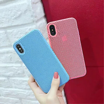  Slim Silicone Mesh Case For Samsung Galaxy A Series Protective Shockproof Cover • £3.95