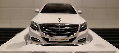 RARE 1/18 Almost Real 2016 Mercedes-Maybach S-Class White • $325