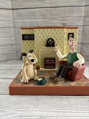 Rare Wesco Wallace & Gromit Talking Radio Alarm Clock • $67.06