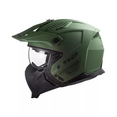 LS2 Helmets Drifter Solid Open Face Motorcycle Helmet W/ SunShield • $169.98