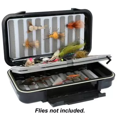 White River Fly Shop Swingleaf Fly Box Impact-Resistant Plastic Construction!! • $12.99