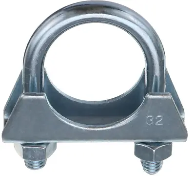 HEAVY DUTY Clamps For Bolts Exhaust Clamp U Bolts TV Aerial Pipe Hose 42 - 70mm • £3.95