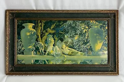 Garden Of Allah Maxfield Parrish Antique Original Framed Print -92417 • $98