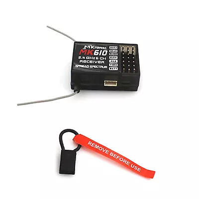 2.4Ghz 6-Channel MK610 Receiver For Spektrum Dx5e Dx6i Dx7 AR6100 Transmitter A • £21.22