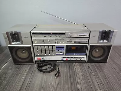 Aiwa Vintage CA-70 Cassette Player Radio Stereo Boombox Ghetto Blaster Tested • $300