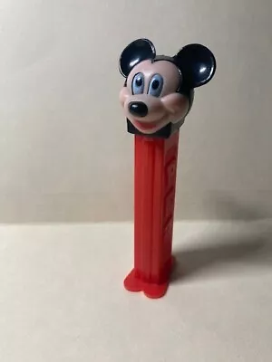 Vintage Mickey Mouse Pez Dispenser Red Black  Made In Hungary Feet • $2.49