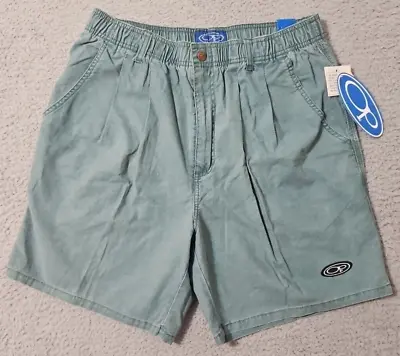 Vintage OP Shorts Mens XL Cotton Elastic Waist Surf SE7915 90s Ocean Pacific • $59.95