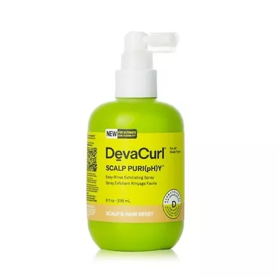 DevaCurl Scalp Puri(Ph)Y Easy-Rinse Exfoliating Spray 236ml Mens Hair Care • $56.45