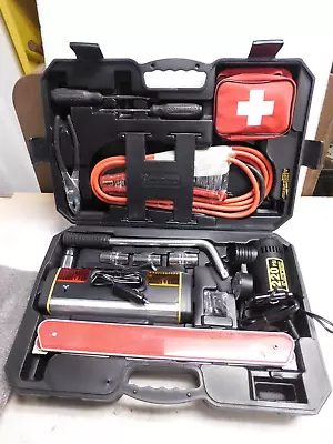 MICHELIN Emergency Roadside Kit Air Compressor Jumper Cables First Aid • $39.69