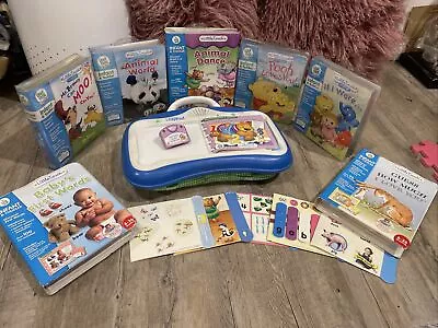 LittleTouch LeapPad Leapfrog Baby Console System / 7 X Books Guess How Much I ❤️ • £29.95