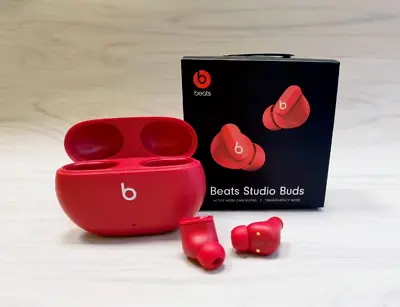 £8 • Buy Beats By Dr. Dre Studio Buds Wireless Earbuds Brand New Unopened Red!!