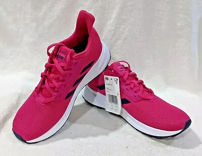 £32.30 • Buy Adidas Girl's Duramo 9 K Magenta/Navy Running Shoes - Size 6 NWB F35102