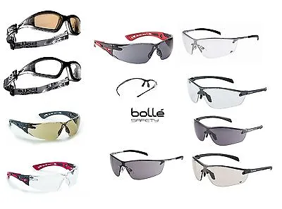 £10.75 • Buy BOLLE SAFETY GLASSES Goggles Sports Glasses By BOLLE Health And Safety Cyclists 