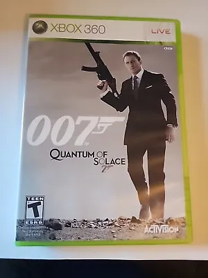 James Bond 007: Quantum Of Solace (Microsoft Xbox 360 2008) CIB Complete  • $6.99