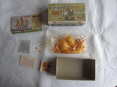 1952 Gowland Creations Shipyard Ships In A Bottle:  Golden Hind 1588 Model Kit • $15