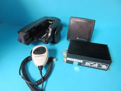 Motorola Xts/mtp Vehicular Adapter Ntn8560 N2001a W/ Power Amplifier Mic Speaker • $79.99