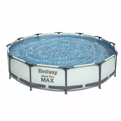 Bestway Steel Pro MAX 12' X 30  Above Ground Pool Set • $350