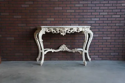 Rococo Console ~ Entry Table ~ Hall Table ~ French Louis XV Console Table • $2995