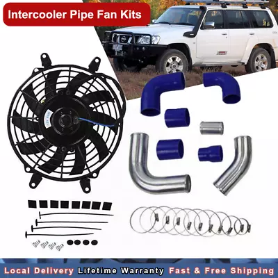 The Intercooler Pipe Fan Kits For Nissan Patrol Y61 Gu ZD30 Diesel Turbo 3.0L • $139