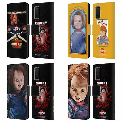 Official Child's Play Ii Key Art Leather Book Wallet Case For Samsung Phones 1 • $38.45