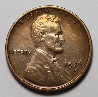 1926 S Lincoln Wheat Cent DU555 • $134