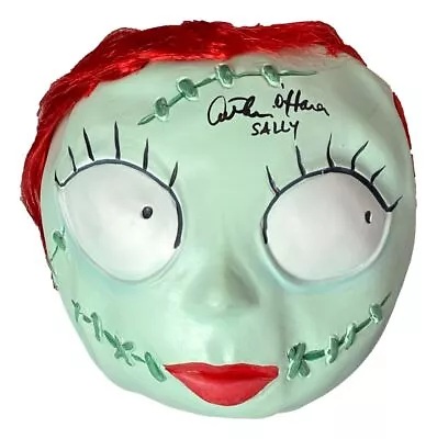 Catherine O'Hara Signed The Nightmare Before Christmas Sally Rubber Mask BAS • £144.76